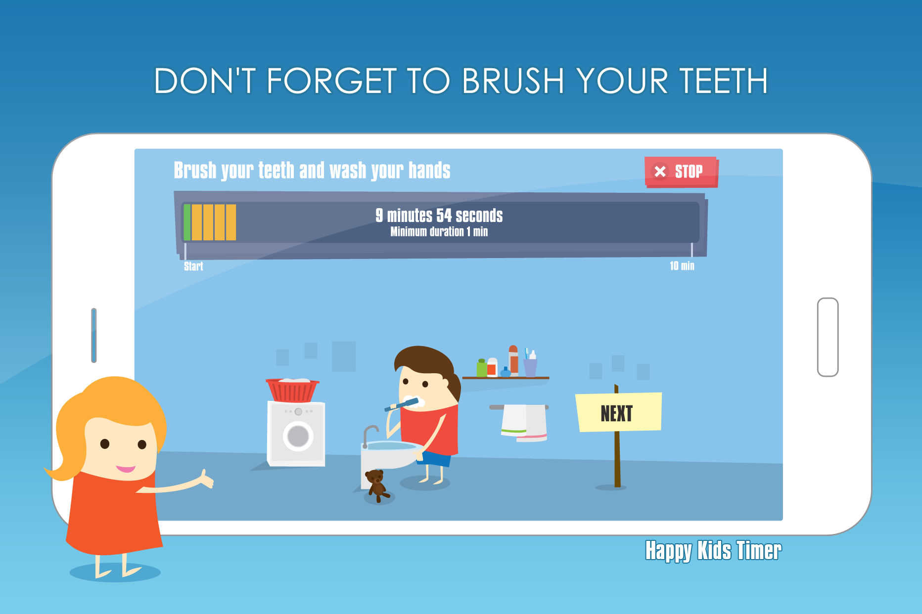 Nver forget to brush your teeth